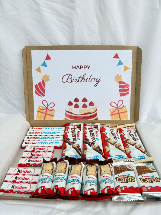 Chocolate Box | Kinder Bueno Chocolate Gift Box | Personalised | Treat Box | Birthday Gift | Special Occasion | Chocolate | Celebration