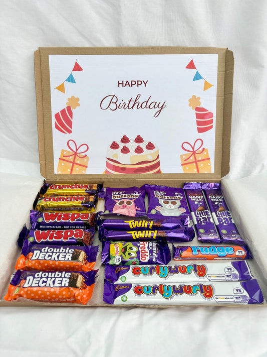 Chocolate Box | Cadbury Dairy Milk Chocolate Gift Box | Perfect for Birthdays & Special Occasions | Sweet Treats and Chocolate Gifts