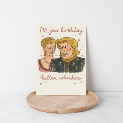 Funny Shrek Themed Birthday Card – Kitten Whiskers  – Shrek Birthday Card – Quirky Birthday Card for Shrek Lovers - Pookie Card