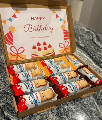 Chocolate Box | Kinder Happy Hippos Gift Box – Perfect for Chocolate Lovers, Unique Sweet Treats, & Special Occasion Gifts
